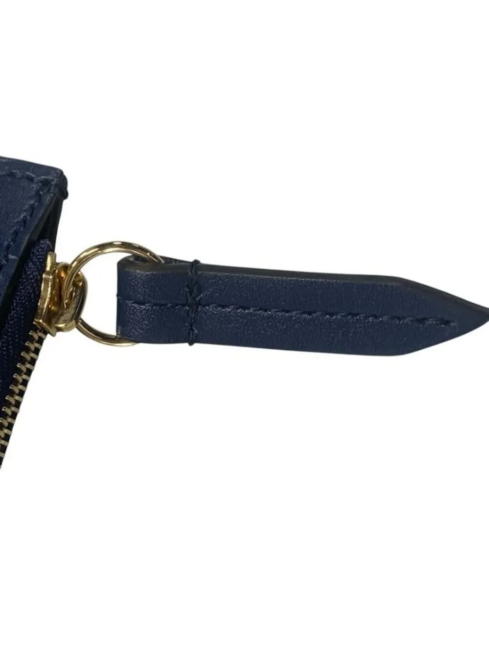 Gucci Guccissima Coin Case Key Navy GG Pattern